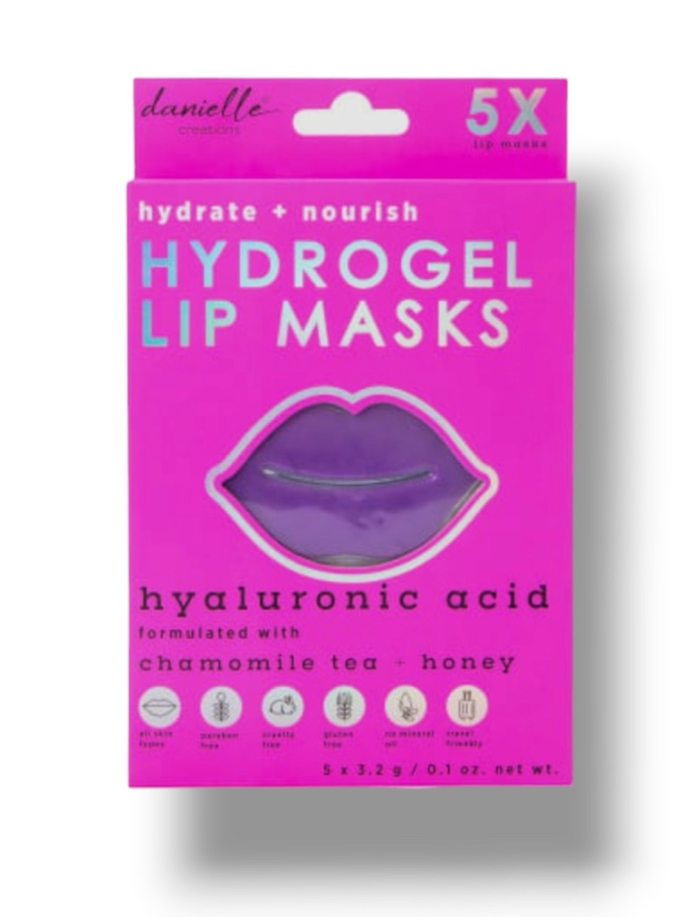 5pc. Hydrogel Lip Mask Set